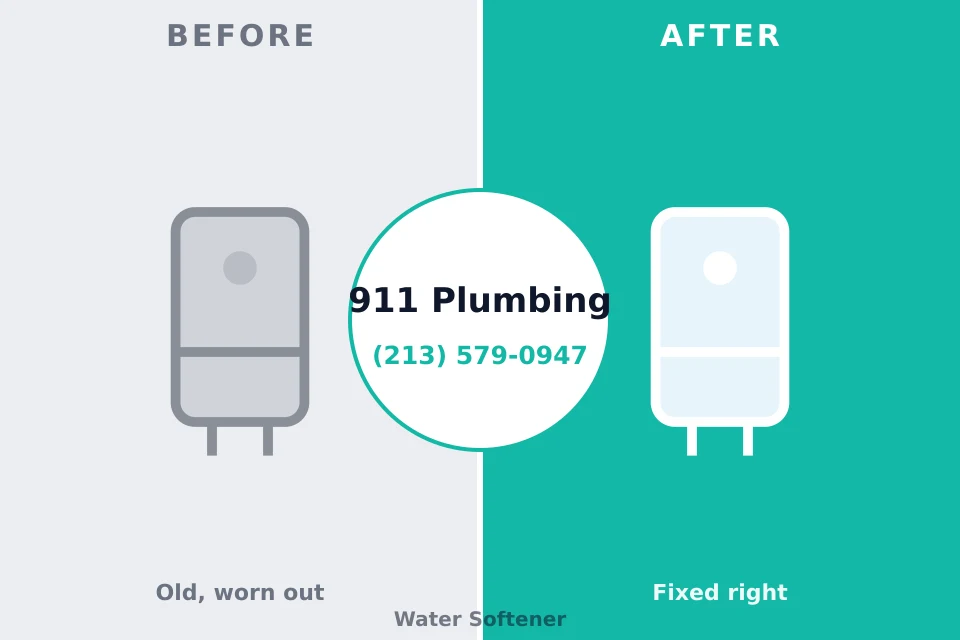 Before and after: plumbing company Shorewood Forest, IN